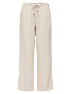 ONLBRUXELLES Straight Fit Lin Pantalon