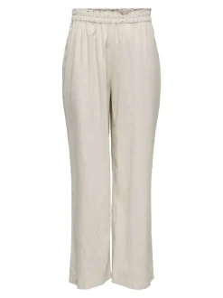 ONLBRUXELLES Straight Fit Lin Pantalon