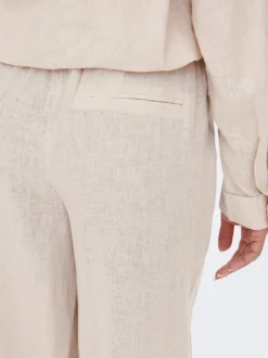 ONLBRUXELLES Straight Fit Lin Pantalon