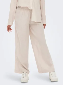 ONLBRUXELLES Straight Fit Lin Pantalon