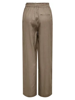 ONLBRUXELLES Straight Fit Lin Pantalon