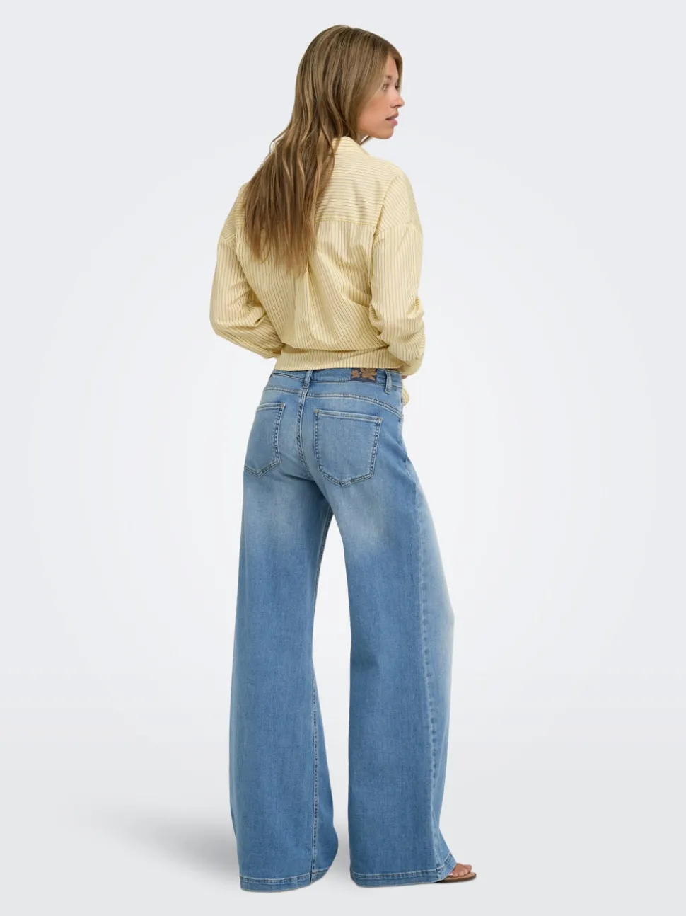ONLCALIFORNIA Taille moyenne Wide Leg Fit Jeans
