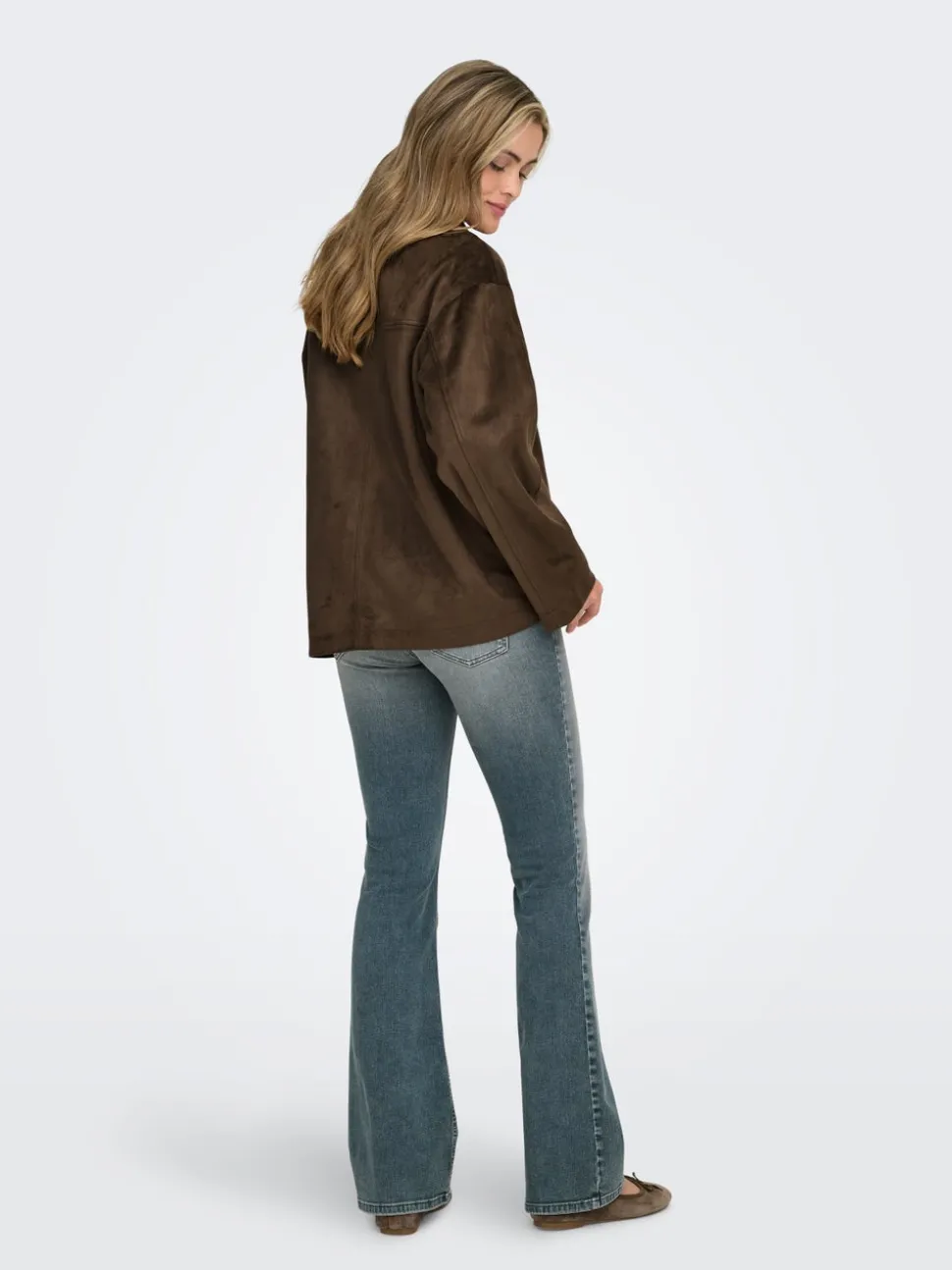 ONLCAROLINA Veste en daim