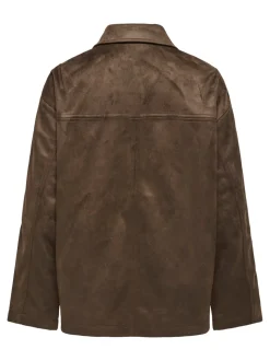 ONLCAROLINA Veste en daim