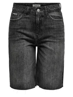 ONLCARO Taille moyenne Loose Fit Short en denim