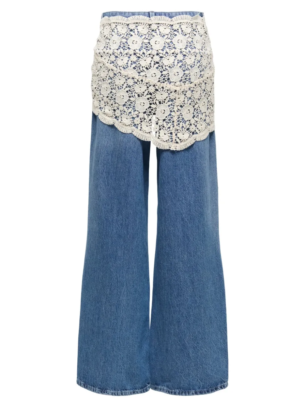 ONLCARRIE Taille moyenne Wide Leg Fit Jeans