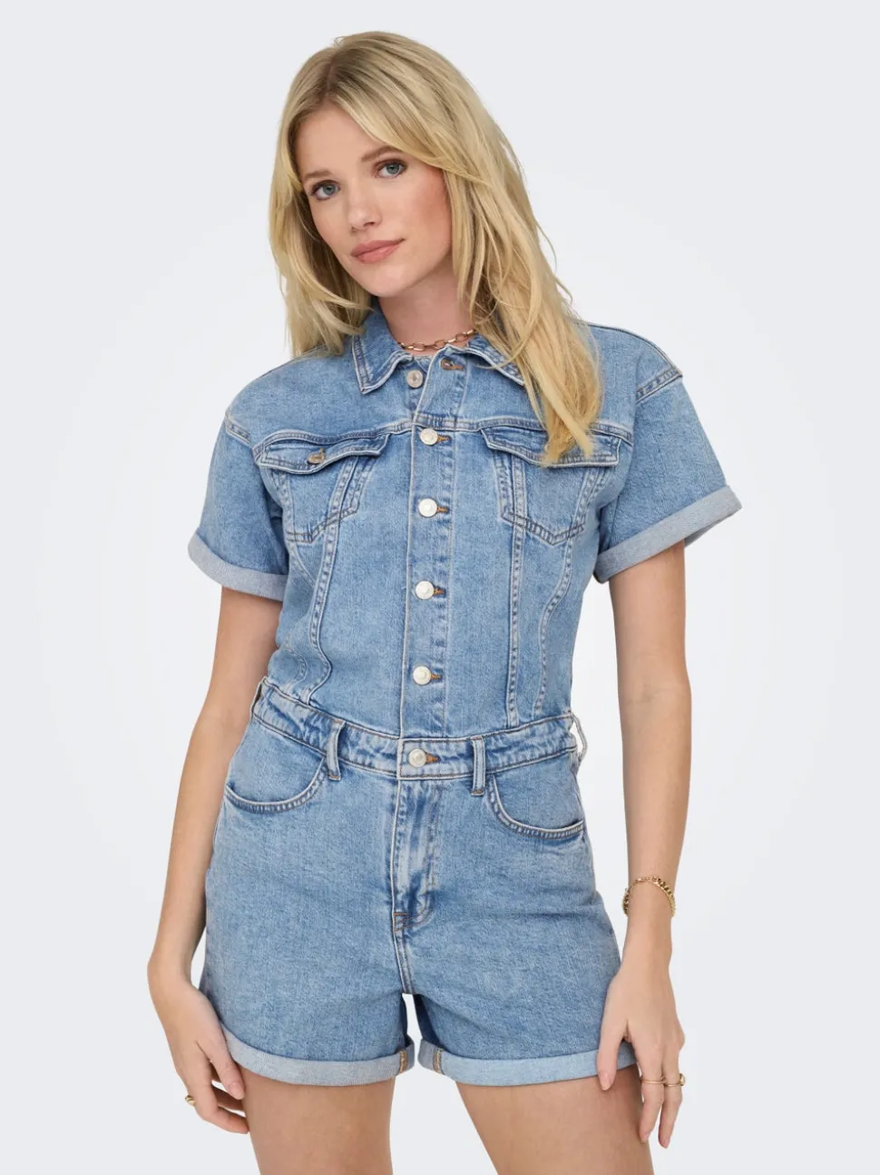 ONLCASTEL Regular Fit Combinaison en jean