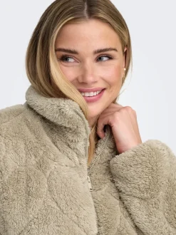 ONLCONTACT Manteau en peluche