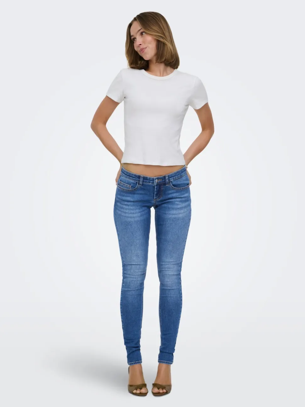 ONLCORAL Taille basse Skinny Fit Jeans