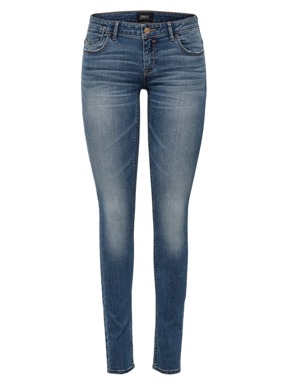 ONLCORAL Taille extra basse Skinny Fit Jeans