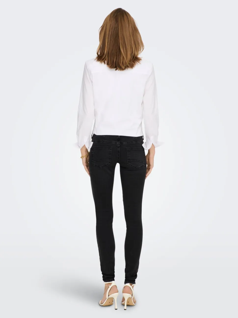 ONLCORAL Taille extra basse Skinny Fit Jeans