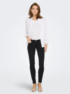 ONLCORAL Taille extra basse Skinny Fit Jeans