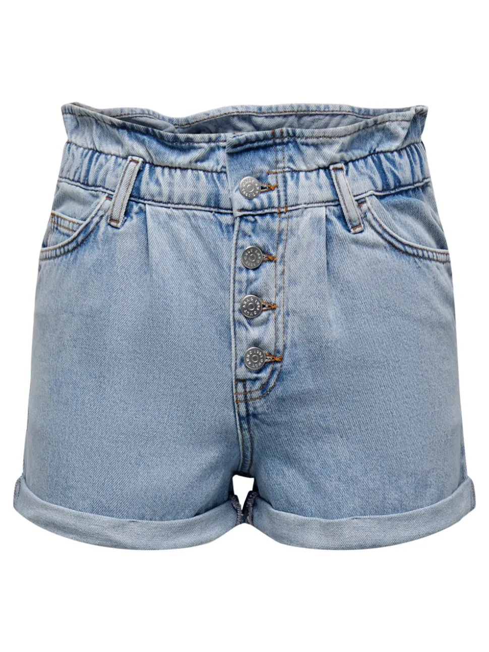 ONLCUBA Taille haute Relaxed Fit Short en denim