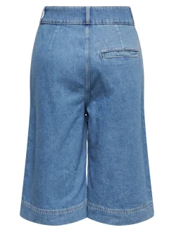 ONLDAVINA Taille moyenne Regular Fit Short en denim