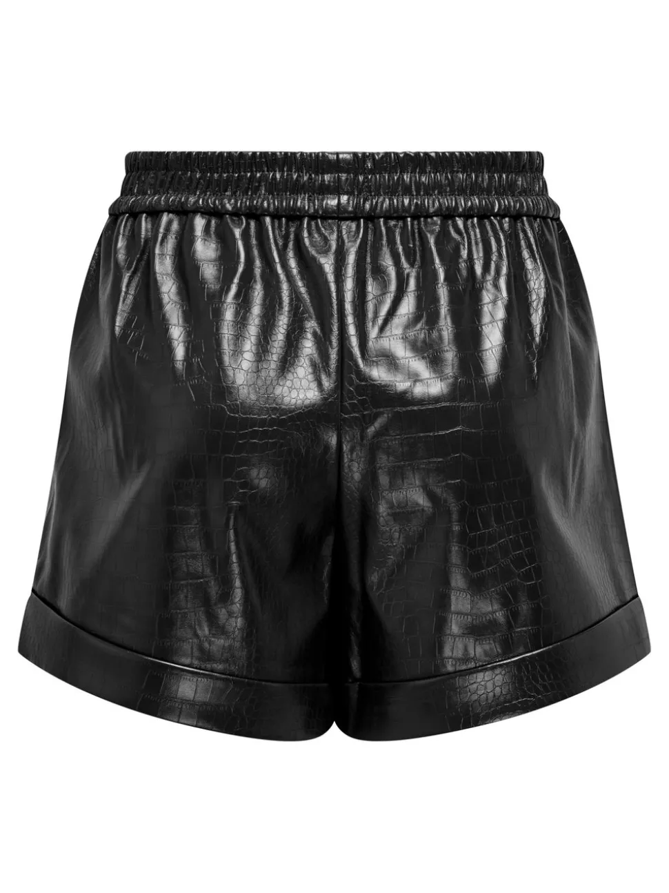 ONLDITTE Oversize Fit Short en simili-cuir