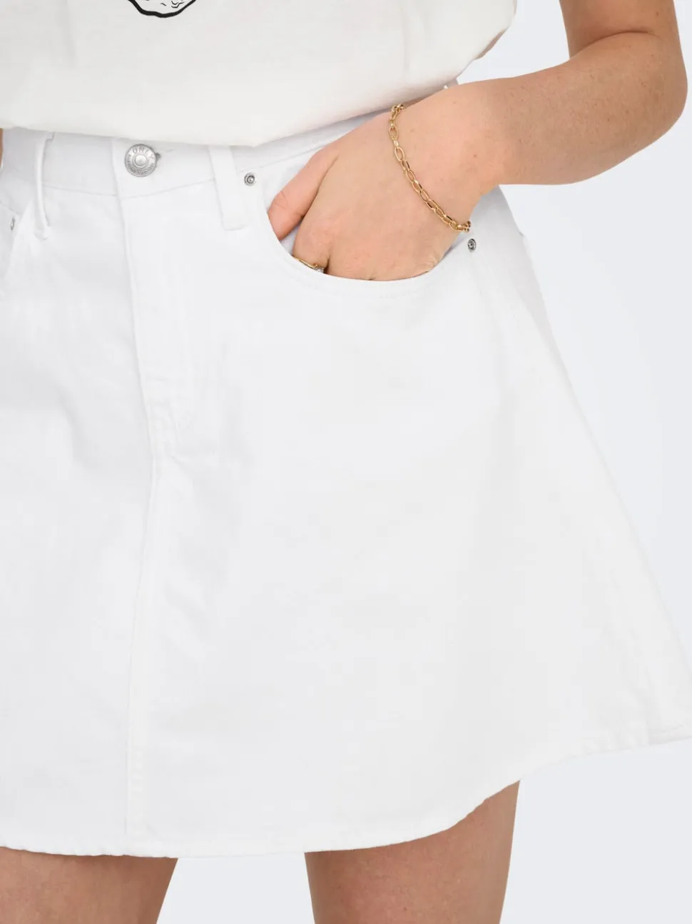 ONLEDEN Jean Jupe en denim Jupe courte