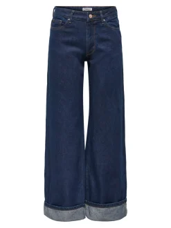 ONLELLA Taille moyenne Wide Leg Fit Jeans