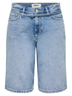 ONLELLA Taille moyenne Regular Fit Short en denim