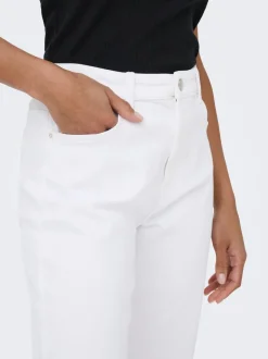 ONLEMEL Taille haute Straight Fit Longueur cheville Jeans