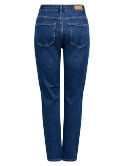 ONLEMEL Taille haute Straight Fit Longueur cheville Jeans
