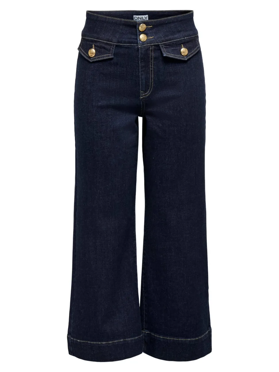 ONLEMILIA Taille haute Coupe large - Courte Jeans