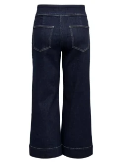 ONLEMILIA Taille haute Coupe large - Courte Jeans