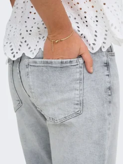 ONLEMILY Ankle Taille haute Straight Fit Jeans