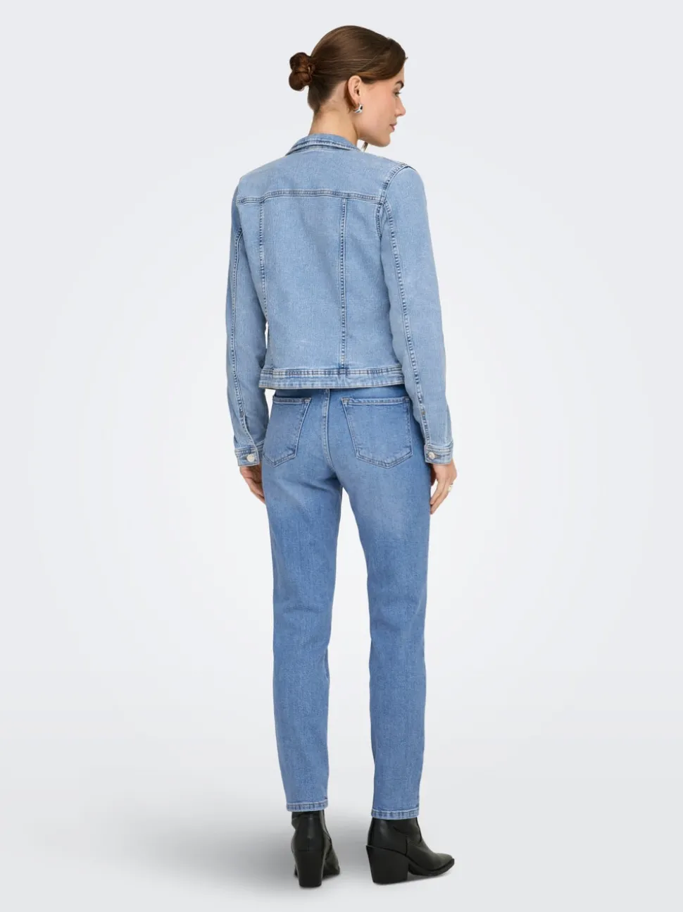 ONLEMILY Ankle Taille haute Straight Fit Jeans