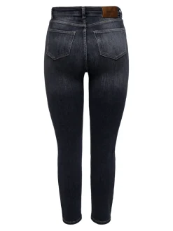 ONLEMILY Taille haute Straight Fit Longueur cheville Jeans