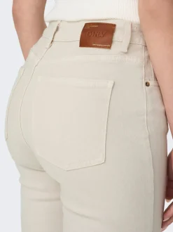 ONLEMILY Taille haute Straight Fit Longueur cheville Jeans