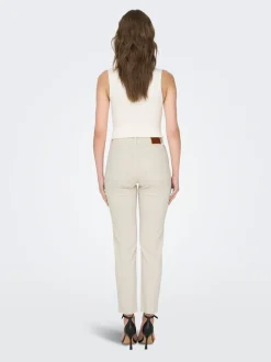ONLEMILY Taille haute Straight Fit Longueur cheville Jeans