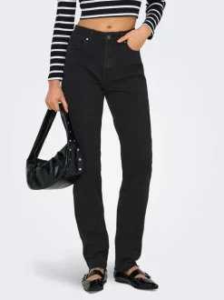 ONLEMILY Taille haute Straight Fit Jeans