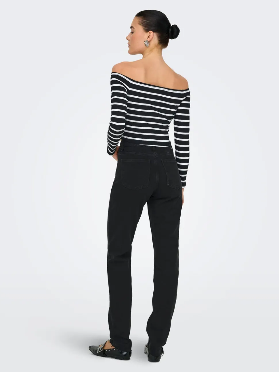 ONLEMILY Taille haute Straight Fit Jeans