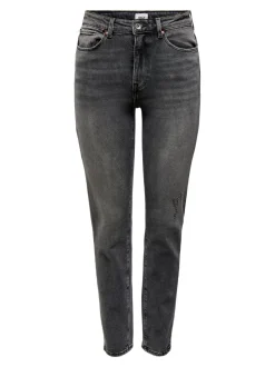 ONLEMILY Taille haute Straight Fit Longueur cheville Jeans