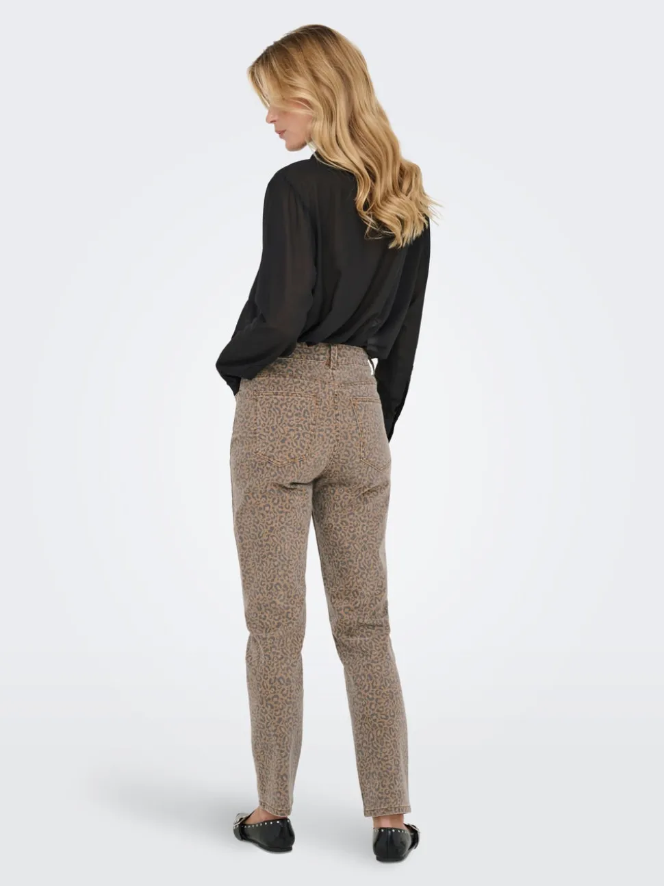 ONLEMILY Taille haute Straight Fit Longueur cheville Jeans