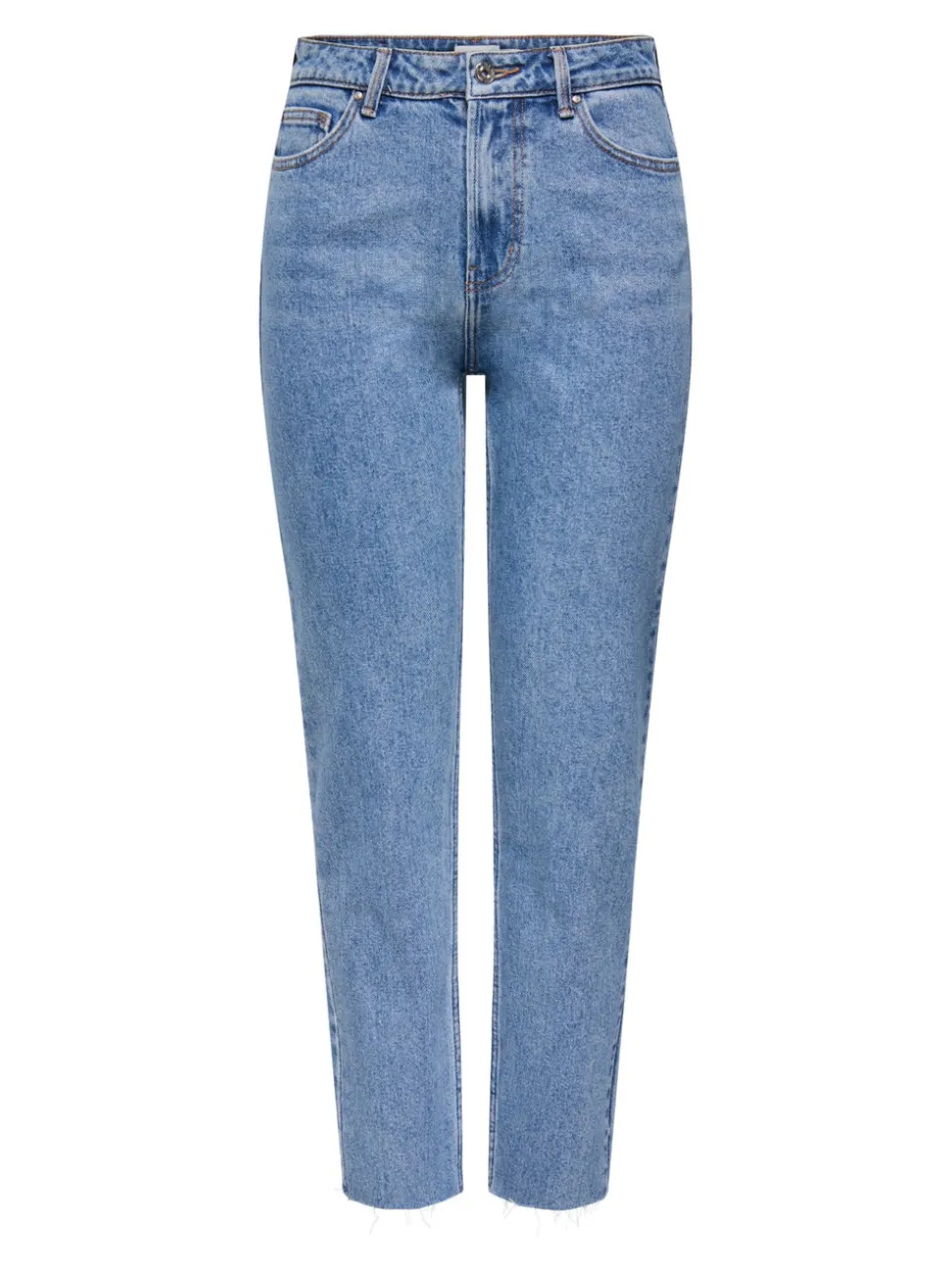 ONLEMILY Taille haute Straight Fit Court Jeans
