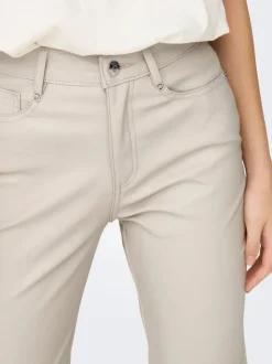 ONLEMILY Regular Fit Pantalon en cuir synthétique