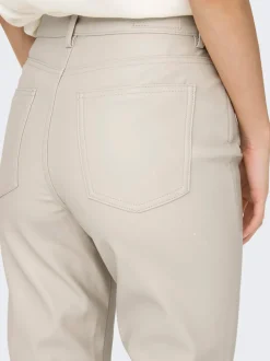 ONLEMILY Regular Fit Pantalon en cuir synthétique