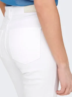 ONLEMILY Taille haute Straight Fit Longueur cheville Jeans
