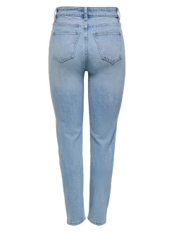 ONLEMILY Taille haute Straight Fit Longueur cheville Jeans