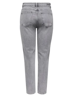 ONLEMILY Taille haute Straight Fit Longueur cheville Jeans