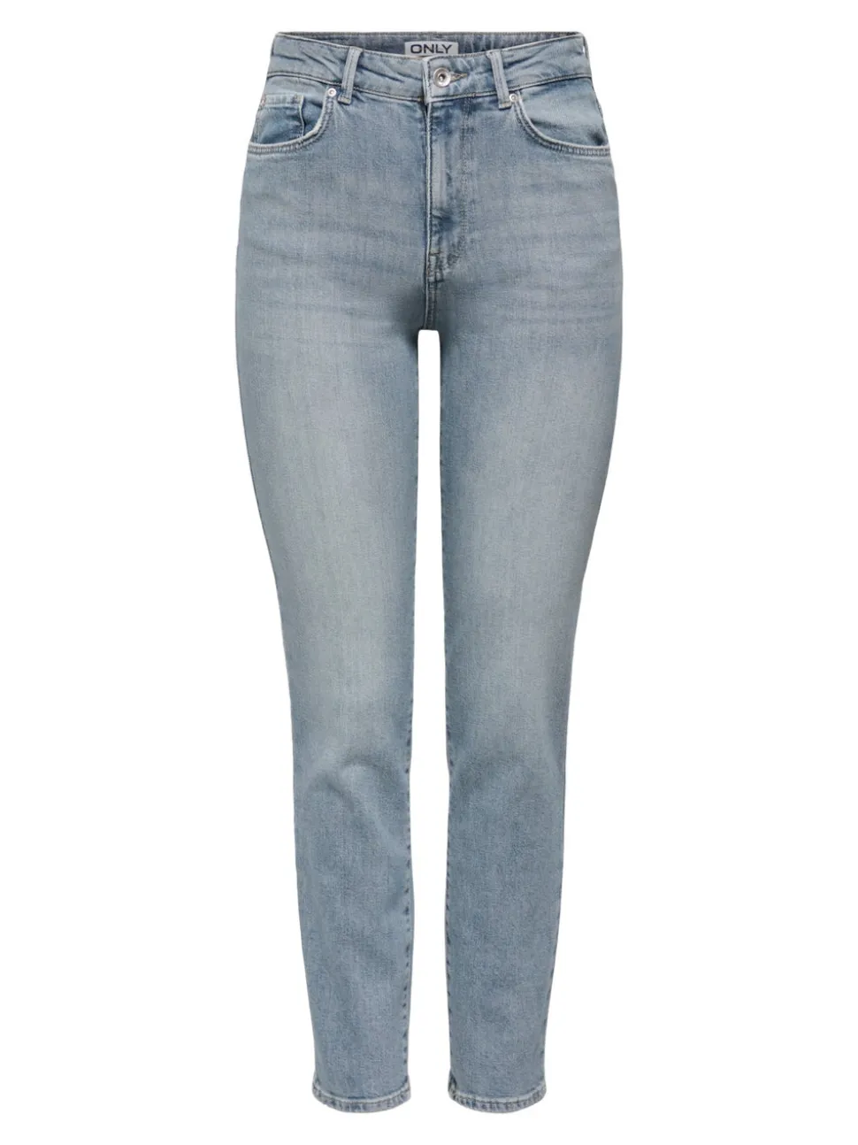 ONLEMILY Taille haute Straight Fit Longueur cheville Jeans