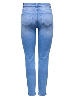 ONLEMILY Taille haute Straight Fit Longueur cheville Jeans