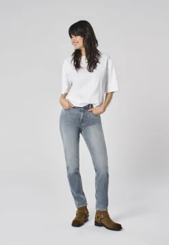 ONLEMILY Taille haute Straight Fit Longueur cheville Jeans