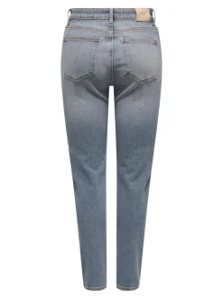 ONLEMILY Taille haute Straight Fit Longueur cheville Jeans