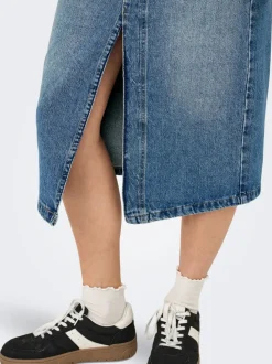 ONLENYA Jean Jupe en denim Jupe midi