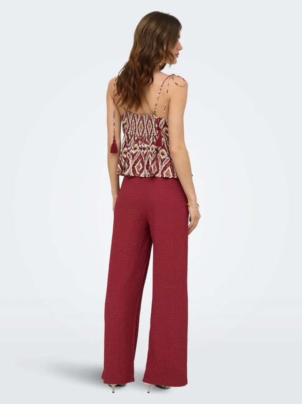 ONLERIKKA Wide Leg Fit Pantalon à jambe large