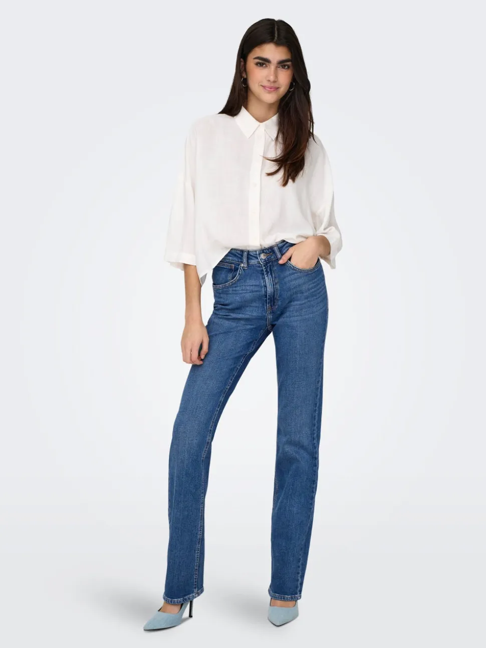 ONLEVERLY Taille moyenne Bootcut Fit Jeans