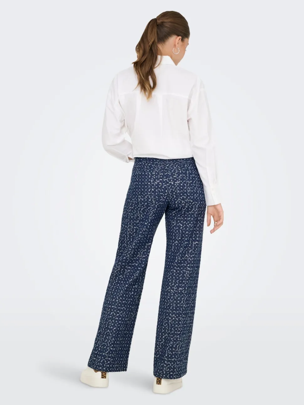 ONLEVITA Wide Leg Fit Pantalon à jambe large