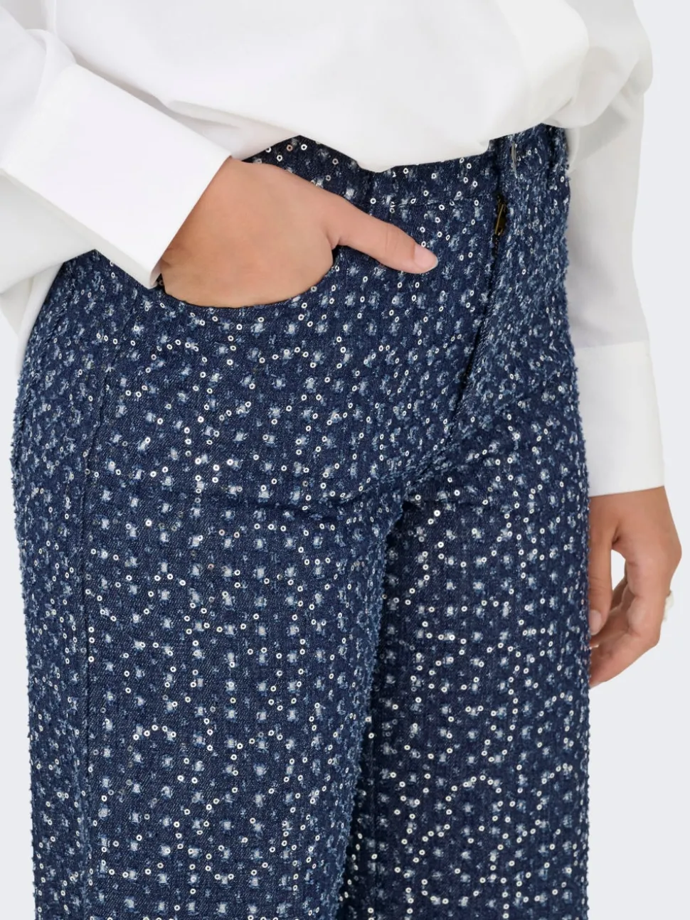 ONLEVITA Wide Leg Fit Pantalon à jambe large